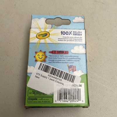Crayola Classic Crayons 24 crayons per box Non-Toxic colors USA