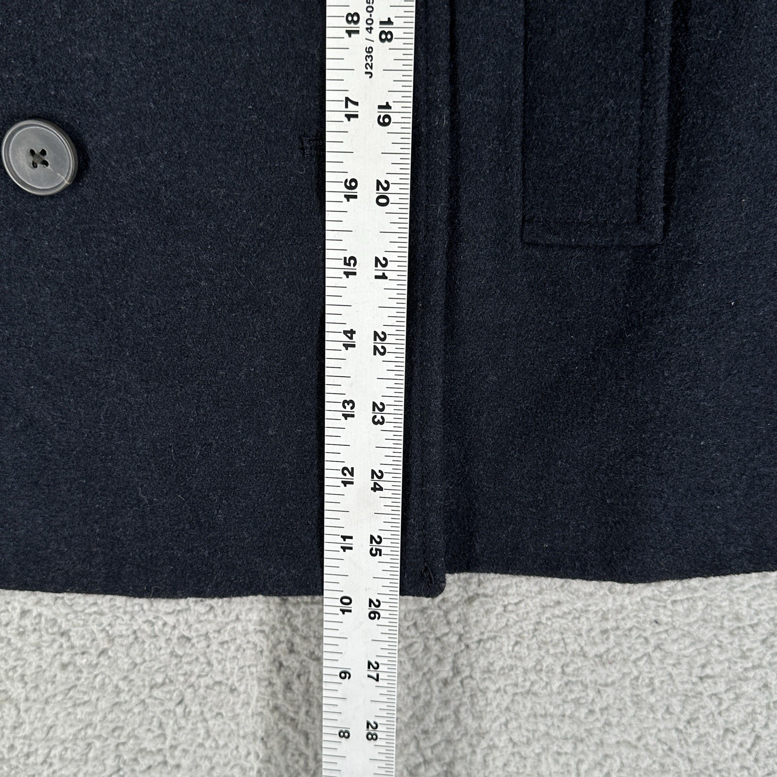 Old Navy Double Breasted Button Front Wool Blend … - image 5