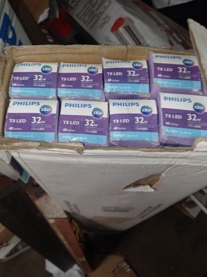 10 Pack-Philips Instantfit 48'' T8 17-watt Daylight Linear Led Light Bulb 5000k