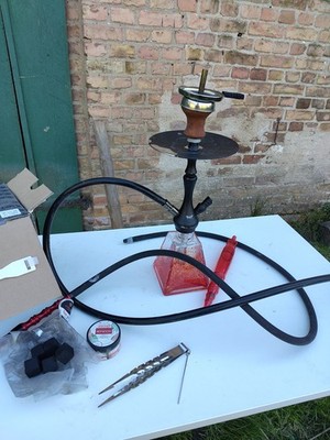 Shisha _ CRT Pyro 400 _ mit Ice Bazooka und Zubehör _ wie neu, m. Originalkarton