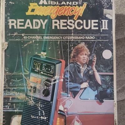 Midland Ready Rescue II 77-911A 40-Channel CB Portable Radio LED Emergency