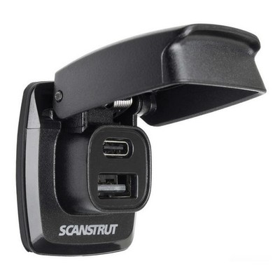 SCANSTRUT wasserdichte USB-A u.USB-C Buchse - 1 PC  - 14.195.80 - 1419580