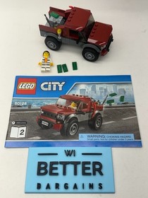 LEGO City 60128: Police Pursuit. Complete with instructions, no box