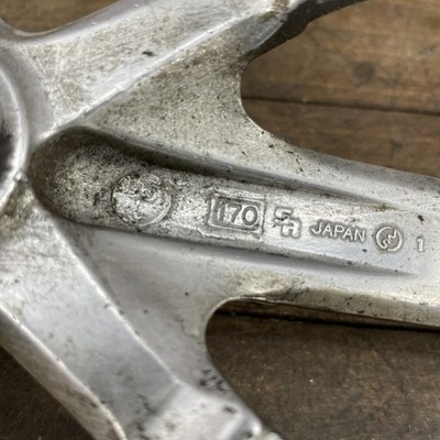 Vintage Sakae SX SR 170mm Crankset 130 BCD Square Taper Japan Road