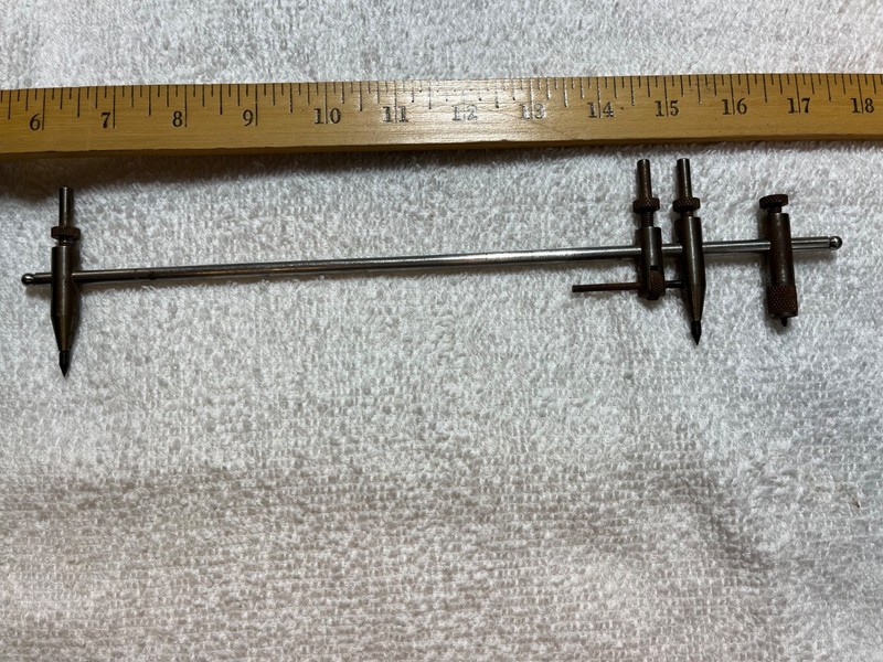 Vintage 12-13” Beam Compass-Very good condition-Nice collectable