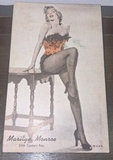 EXHIBIT CARD MARILYN MONROE ARCADE BEAUTY NICEY ! 20th Century Fox