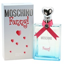 MOSCHINO FUNNY Perfume 3.3 / 3.4 oz EDT For Women New in Box