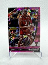 2020-21 Panini Prizm #25 Jahmi'us Ramsey Pink Cracked Ice