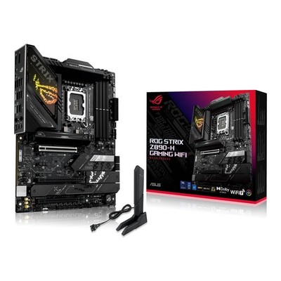 ASUS ROG Strix Z890-H Gaming WiFi Z890 LGA 1851 ATX Motherboard, Intel  Cor