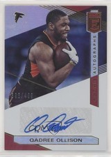 2019 Panini Donruss Elite Rookie 398/499 Qadree Ollison #RA-QO Auto 04f6