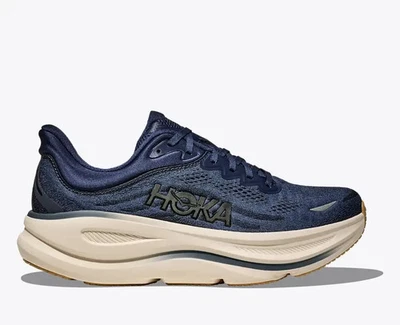 HOKA Bondi 9 En Bleu Et Noir Sneakers Pour Hommes Stock Limité - Photo 1/4