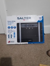 Salter Extra Wide Analyser Scale Digital Bathroom Scales