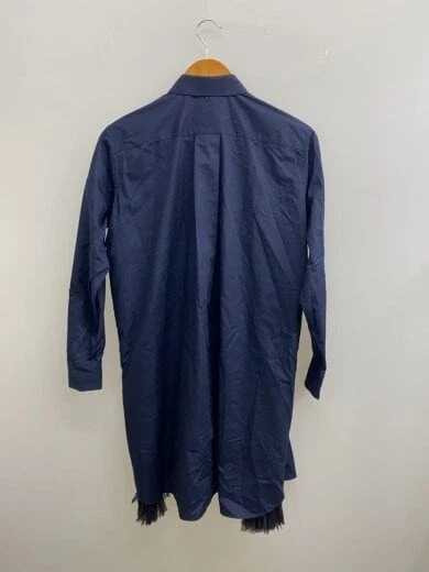 sacai Abito manica lunga 1 Cotone NVY SCW 007