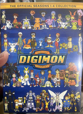 Digimon Digital Monsters Collection Seasons 1-4 (32 DVD Box Set)New / Sealed