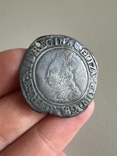 Elizabeth i Hammered Silver Shilling  mm Martlet  S2555