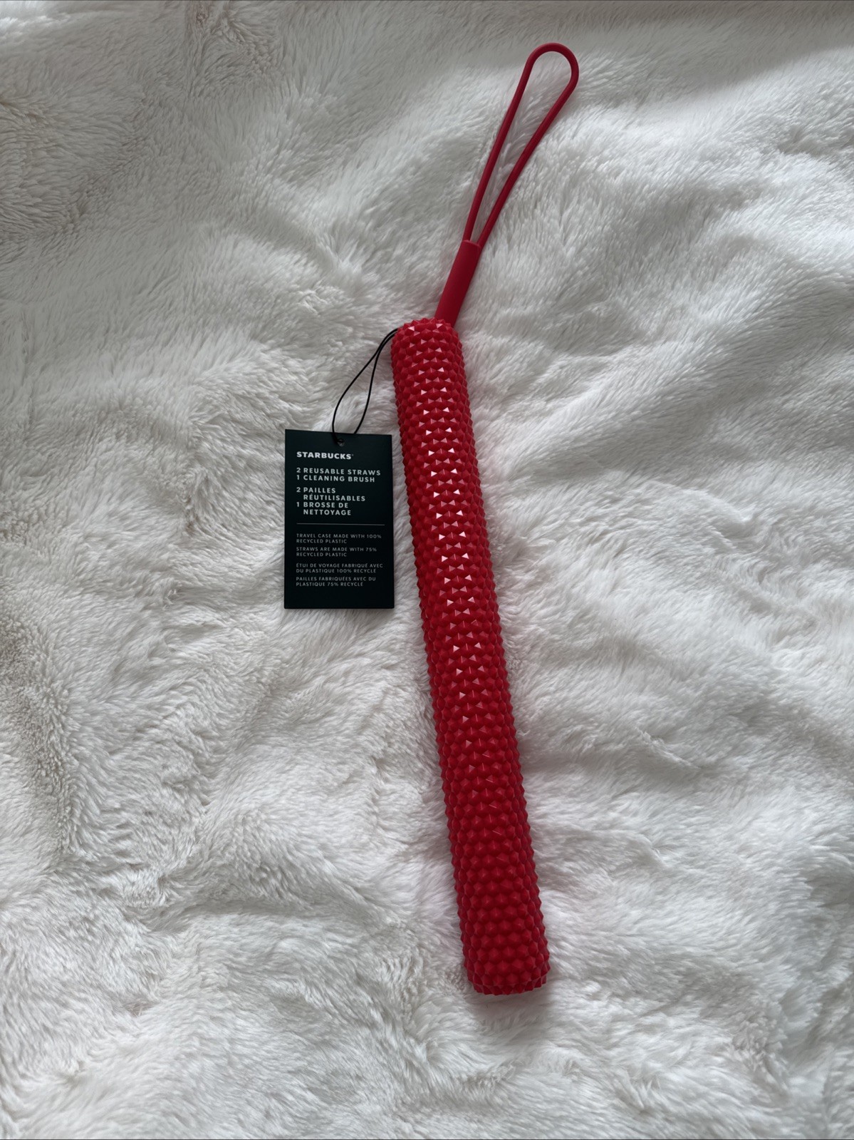 Starbucks -  2 Reusable Straws/1 Cleaning Brush and Travel Case