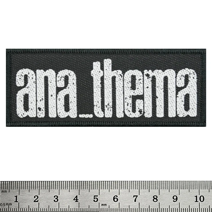 Death Band Logo Large Embroidered Sew-On Back Patch for Jacket Vest