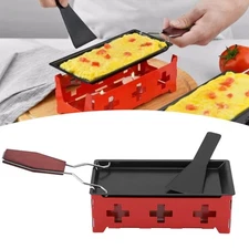Portable Non Stick Cheese Raclette Rotaster,Home Kitchen Grilling Tool,Raclet...