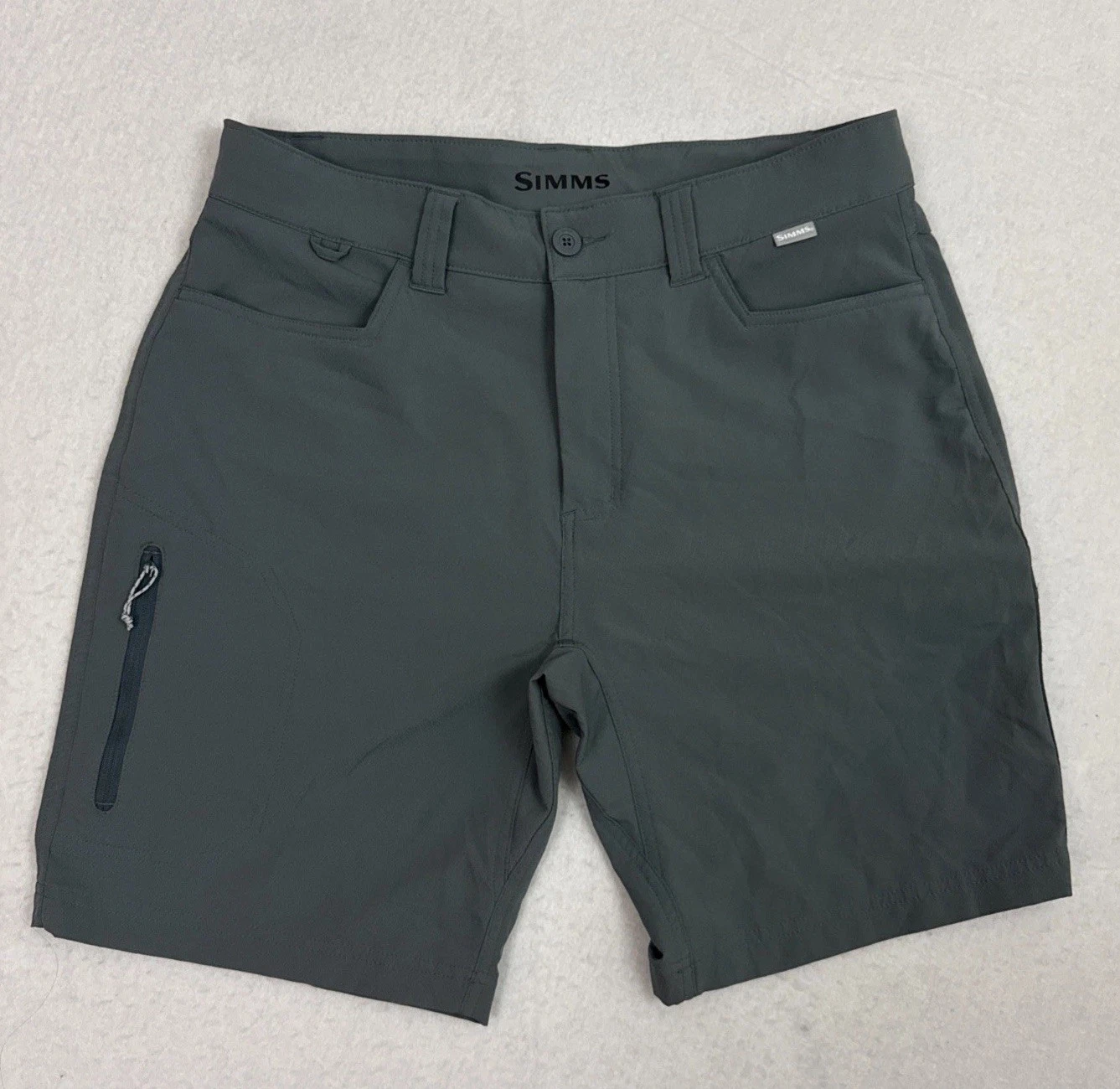 Simms Skiff Shorts Mens 34 Storm Gray Fishing Hiking Performance 9 Inch
Opens in a new window or tab