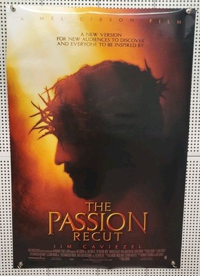 The Passion Recut Original One Sheet Movie Poster - 2004 - Mel Gibson 27x40