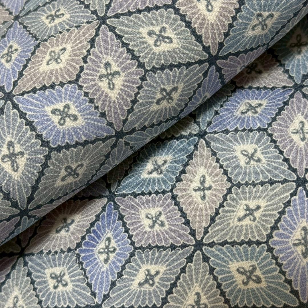 Kimono Washable Polyester Fine Pattern 151.5cm Le… - image 8