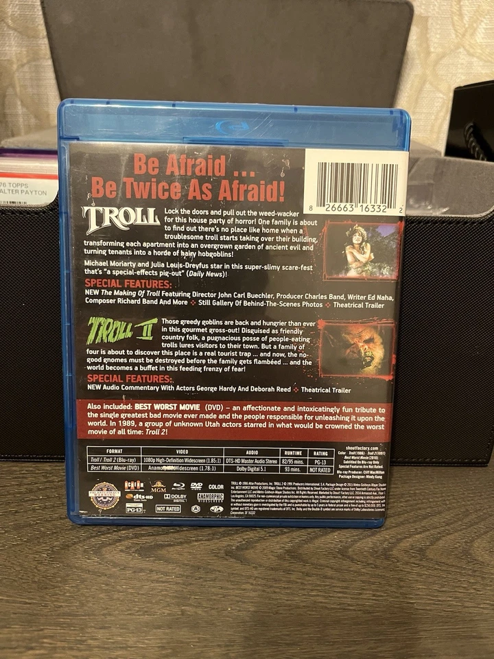 Troll / Troll 2 (Blu-ray) Scream Factory OOP Best Worst Movie - Image 2 of 3