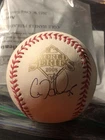 Cole Hamels Signed Autographed 2008 World Series Baseball