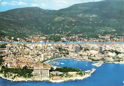 D208171 Principaute de Monaco Vue Aerienne S E P T 1966