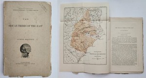 1894 antique INDIAN TRIBES of EAST mooney NATIVE AMERICAN sioux Manahoac Biloxi+