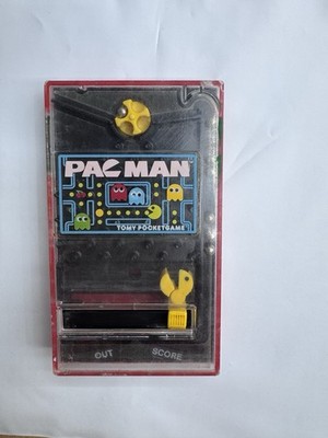 トミー パックマン ヴィンテージ ゲーム vintage Tomy Pac-Man Pocket Game a collectible handheld game from