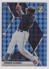 2020 Panini Chronicles Mosaic Blue Prizm 16/99 Yordan Alvarez #3 0s9t