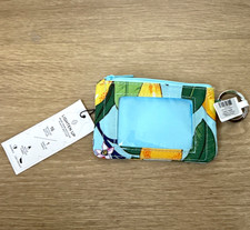 Vera Bradley Lighten Up ID/Document Holder w/ Key Ring, Recycled, Lemons