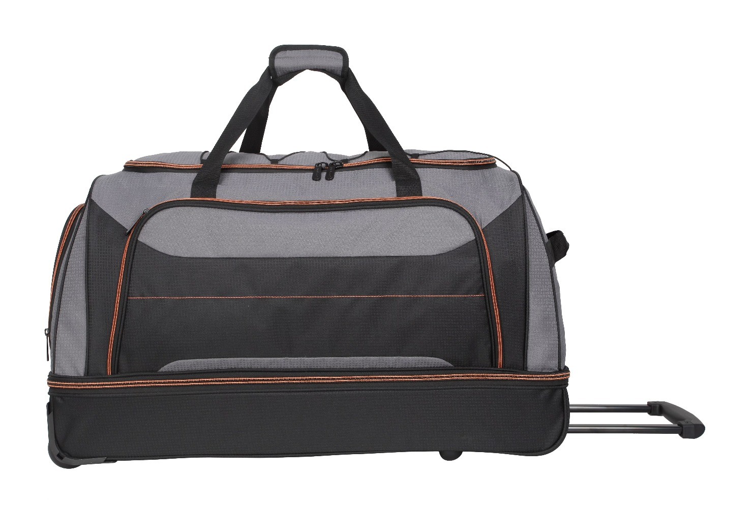 Protege 30 in Rolling Drop-Bottom Carry On Duffel Bag for Tr