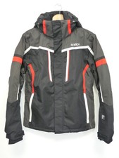 Nordica Ski Jacket Womens Black Hooded Snow Outdoor Winter Size UK XS