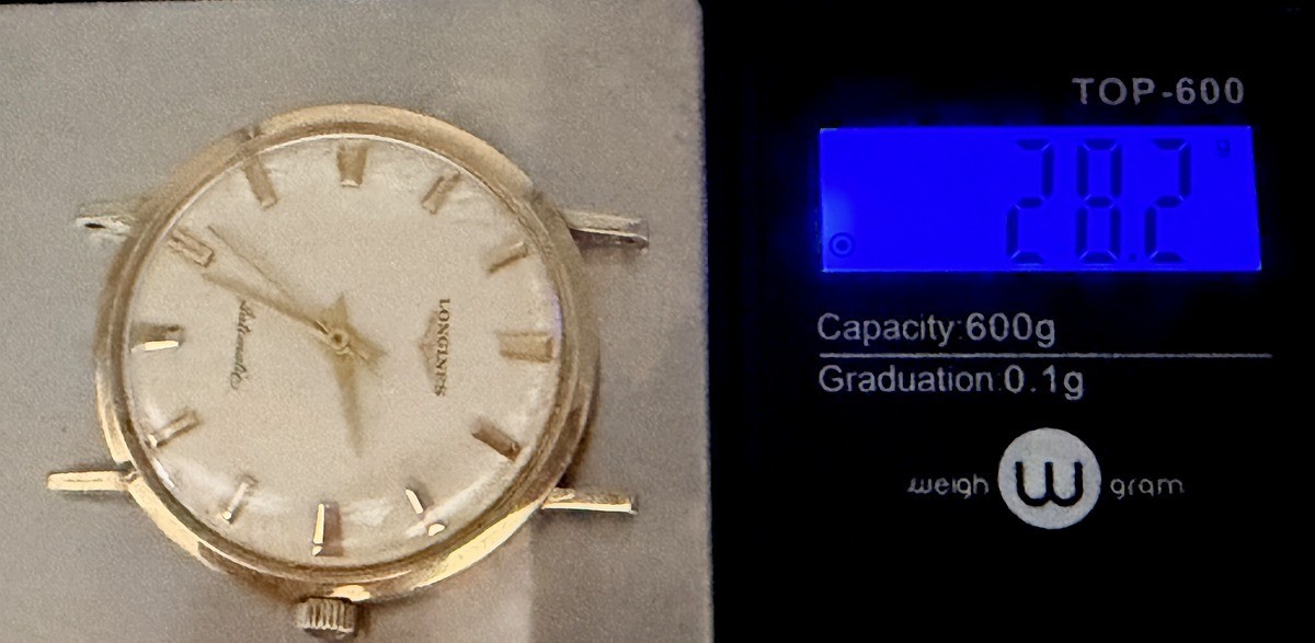 Longines Automatic 14K Solid Heavy 35mm Case Orig… - image 5