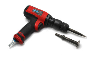 Mac Tools MPH1931 Short Barrel Air Hammer Excellent Condition with 2 bits