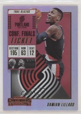 2018-19 Panini Contenders Conference Finals Ticket 51/135 Damian Lillard #85 7zf