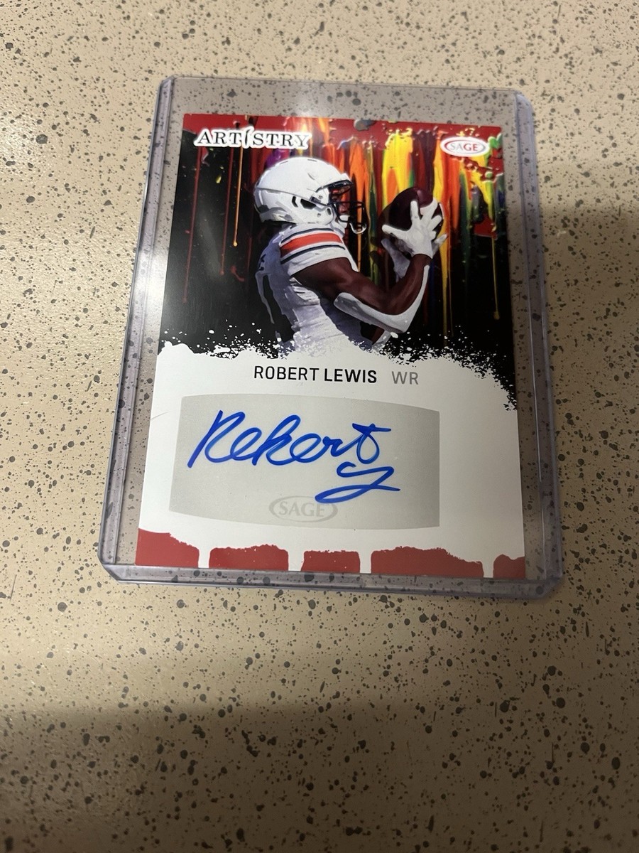2025 SAGE Artistry Robert Lewis Auto Vikings Auburn Georgia State