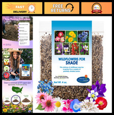 Wildflower Seed Mix 4oz - Open-Pollinated, No Fillers, Annual & Perennial Seeds 118.76 per gallon