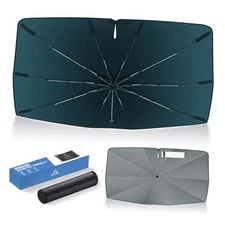  Windshield Sun Shade Umbrella for Accessories,Upgraded Ice 2019-2025 Mazda3