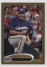 2012 Topps Gold 1673/2012 Francisco Rodriguez #499 12zm