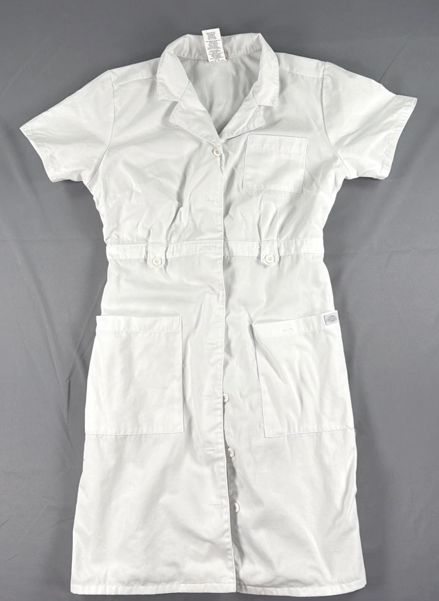 chinese dress ladies Amazon.com: Nurse Uniform White Dress main image 1