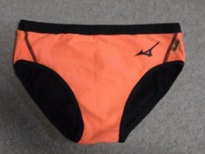 Mizuno Men'S Practice Swimsuit Orange/Black Xl Size