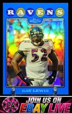Ray Lewis Rookie Cards and Autograph Memorabilia Guide 16