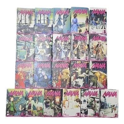 NANA Vol. 1-21 Complete Manga Set English Edition | Full/Half Set Shoujo Romance