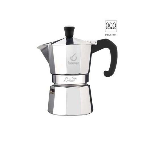 FOREVER Kaffeemaschine Prestige 2 Tassen Induktion 120401
