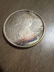 Golden State Mint Walking Liberty Dollar Design Round .999 Silver 2 Oz Tone