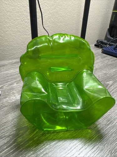 Vintage Blow Up Green Barbie Couch Chair 1999, 1960s Retro Style Furniture