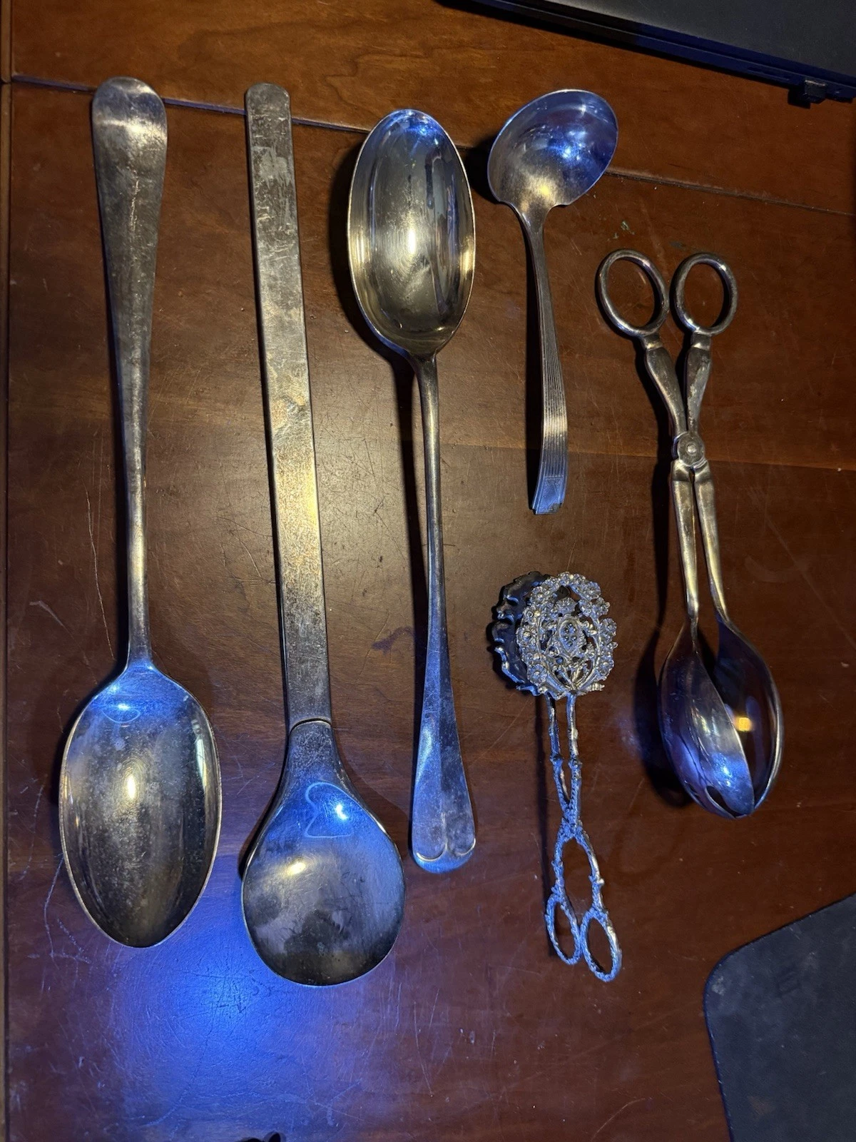 Serving Spoons Misc. Lot Of 6