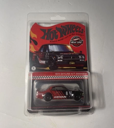2024 Hot Wheels RLC RedLine Club 1972 Nissan Skyline H/T 2000 Hako Advan